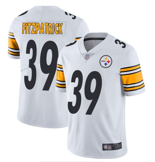 Men Pittsburgh Steelers #39 Fitzpatrick White Nike Vapor Untouchable Limited NFL Jerseys->women nfl jersey->Women Jersey